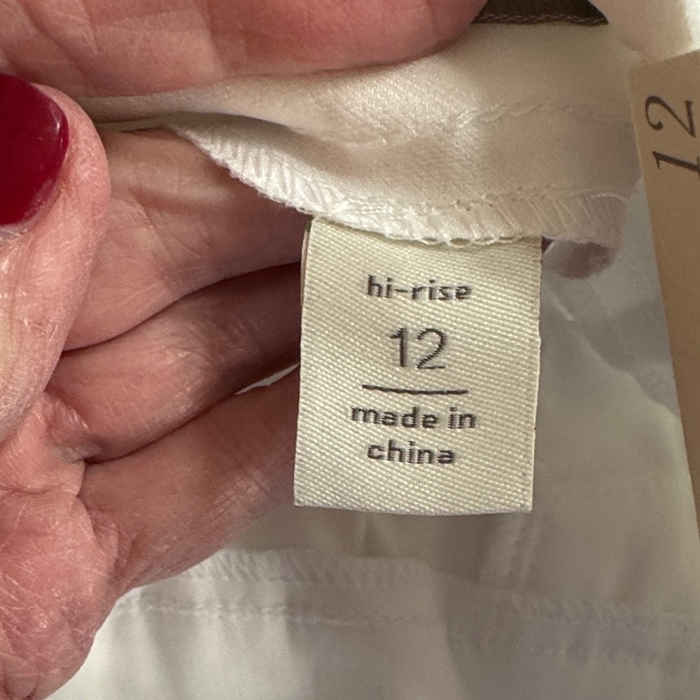 Chico's Cream Trousers - Picture 5 of 5